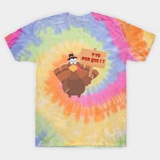 El Pavo protesta en Thanksgiving T-Shirt